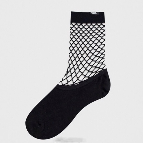 Vans Fishnet Socks Shoe Size 7-10 - Picture 3 of 5